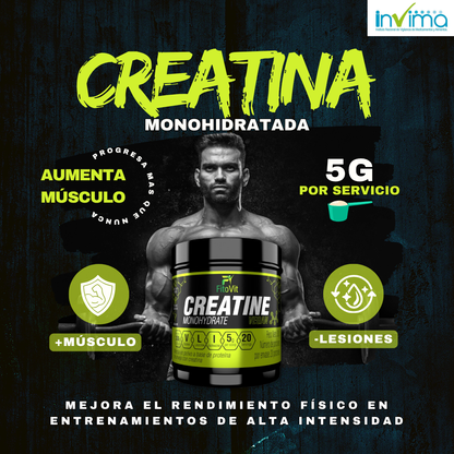 Creatina Monohidratada por 300 gramos