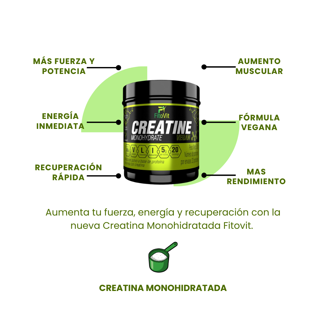Creatina Monohidratada por 300 gramos