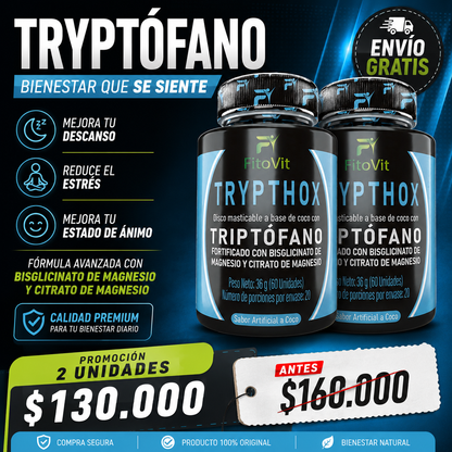 TRIPTOFANO POR 60 UNIDADES