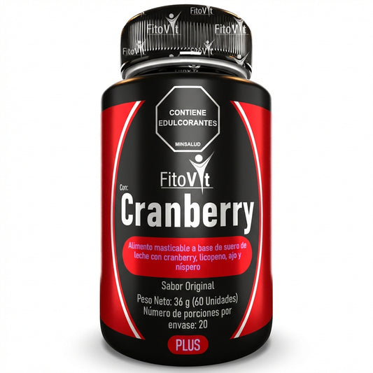 Tabletas masticables Cranberry por 60 unidades